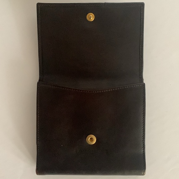 Yves Saint Laurent Rive Gauche Muse Billfold Wallet in Chocolate Brown - Picture 9 of 16